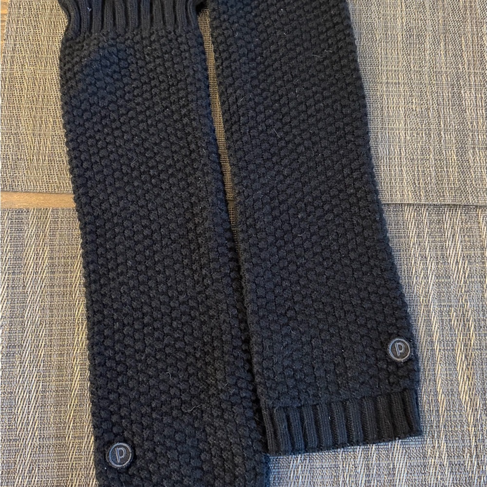 Pure Barre Black Knit Leg Warmers